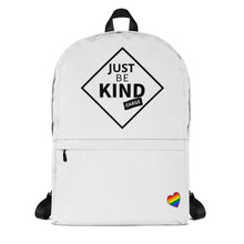 Load image into Gallery viewer, &quot;Be Kind&quot; Pride Backpack
